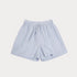 Premium Women's Striped Cotton Shorts – Japanese Style Loose Fit High Waist Bermuda Pants